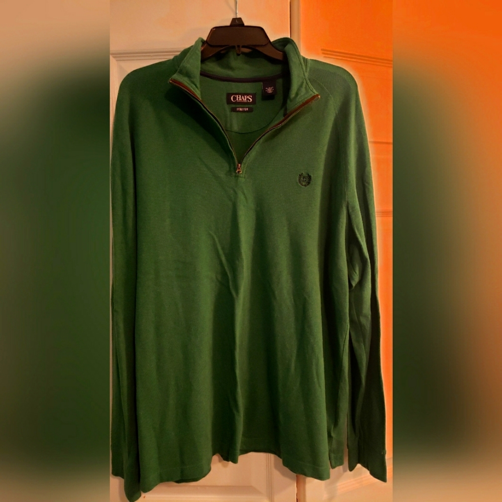 Chaps 1/4 Zip Shirt